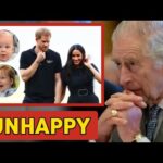 UNHAPPY!🚨 King Charles left Unhappy As Harry refuses to bring Archie and Lilibet with him to the UK