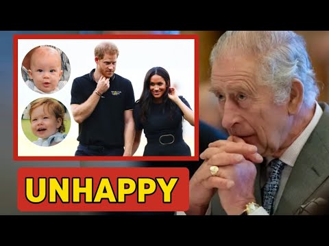 UNHAPPY!🚨 King Charles left Unhappy As Harry refuses to bring Archie and Lilibet with him to the UK