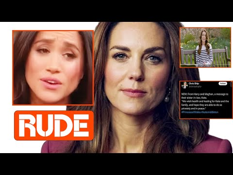 DISGUSTING! Meghan And Harry Made Rude & Cold Move By Faux, Curt Message Amid Catherine's Sad News