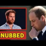 SNUBBED!🚨 William worried As Harry Snubs & Shows no Sign of Support To Kate’s Health Condition