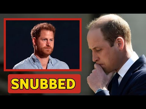 SNUBBED!🚨 William worried As Harry Snubs & Shows no Sign of Support To Kate’s Health Condition