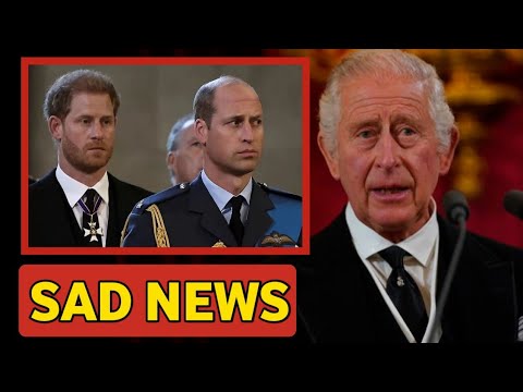 SAD NEWS!🚨 King Charles says he won't continue until he mends Prince William & Harry relationship