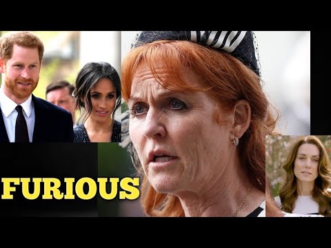 FURY Fergie UNLEASH The HELL out of Meghan after humiliating sick Kate for spotlight & Netflix PR