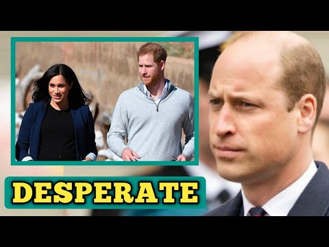 DESPERATE!🛑 Harry & Meghan desperately doing everything to get William back on their trip to the UK