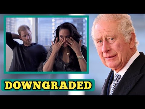 DOWNGRADED!🛑Harry and Meghan furious as Charles removed their names from the royal family website