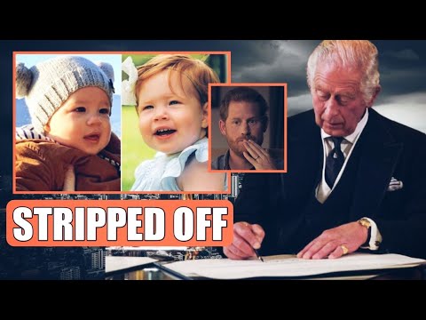 JUST IN!⛔ Archie And Lilibet TITLES STRIPPED OFF As DNA TEST Confirms Harry NOT BIOLOGICAL Father