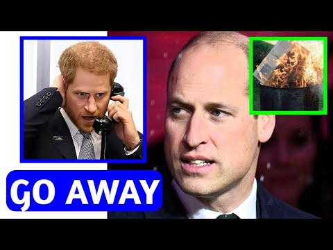 GO AWAY TRAITORS! William BURNS Harry&Meg Letter As He REFUSES To Read It, BLOCKS Harry's Phone Numb