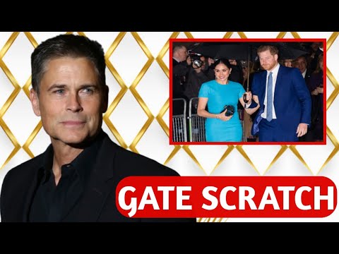 Rob Lowe Shuns Meghan From Glitzy Birthday Bash Calls Her Gate Scratcher "A Listers Rally!