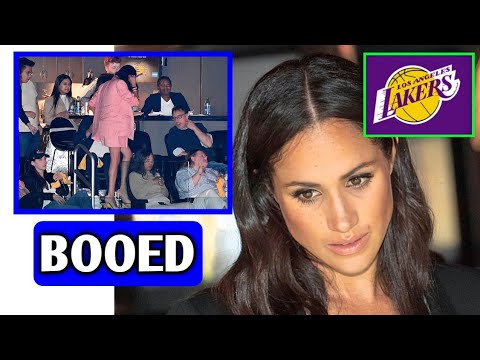 BOOED AND JEERED! Crying Meghan Leave The LA Lakers Game 2024 As Attendees BELITTLE Her During Event