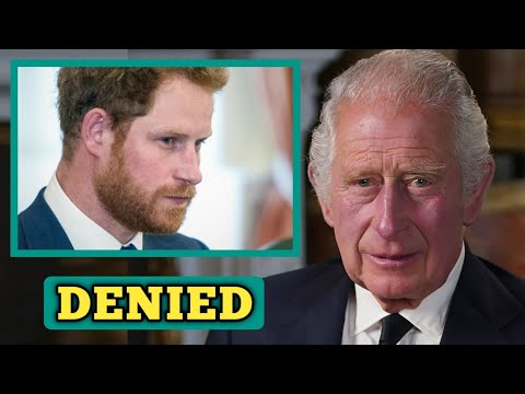 DENIED!🛑 Harry Devastated as Charles blocks his visa denying him entry into the UK