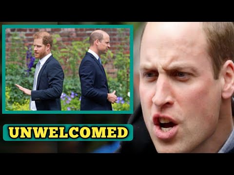 UNWELCOMED!🛑 Harry annoyed as William asks him to Divorce Meghan before asking for forgiveness