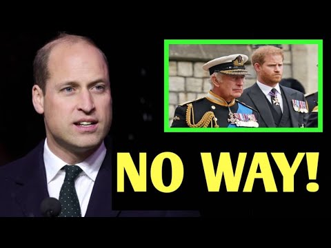 DON'T YOU DARE! Prince William VOWS To Quit Heir To The Throne if Charles puts Harry in his Plans.