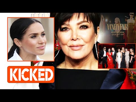 YOU AREN'T INVITED! Meg Kicked Out Of Kris Jenner & Lauren Sánchez League At Vanity Fair Oscar Bash