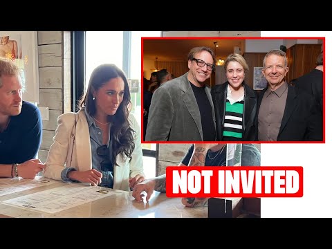 Harry & Meghan Forced To Dine At BBQ Restaurant After Being KICKED OUT Of UTA Oscars Pre Party