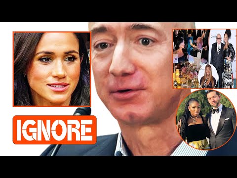 Jeff Bezos IGNORE Meg Harassing Calls For Lunch While Hanging Out With Serena Williams Post-Oscars