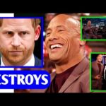 Dwayne Johnson DESYROYS Harry Again On LateNightShow W Jimmy Kimmel: Sussex Become Toxic 4 A-listers