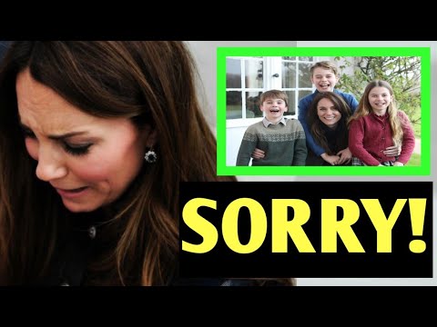 REMORSEFUL Princess Catherine in Tears As She APOLOGIZES And Admits To Editing Mother’s Day Photo.