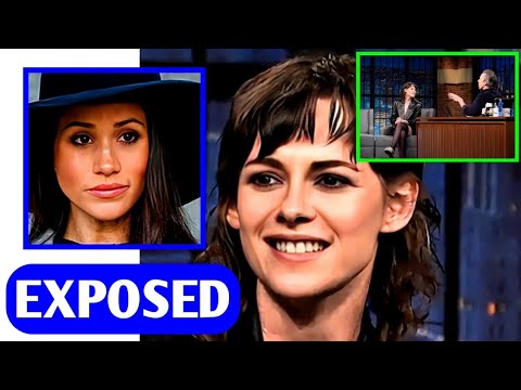 Kristen Stewart EXPOSES Meghan's DIRTY SECRETS DurX Interview On Late Night With Seth Meyers