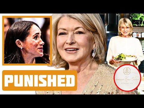 MARTHA STRIKES BACK! Legal Showdown Over Meghan's Show Steal