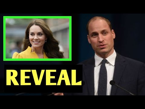 WHAT HAPPENED! Prince William and Tears As He Reveals Shocking Details About Catherine's Health.