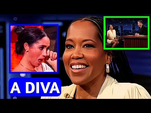 Regina King UNMASK Meghan's DIRTY PAST At Late Night Show With Jimmy Kimmel: CALLING HER A DIVA