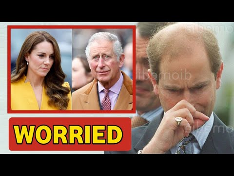 WORRIED!🚨Prince Edward worried about the fate of monarchy Amid King Charles & Kate's cancer battle