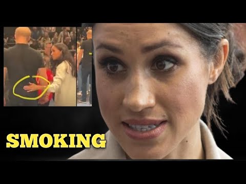 Visitor Spill Embarrassing viral video as Meghan caught SMOKING at Invictus Games