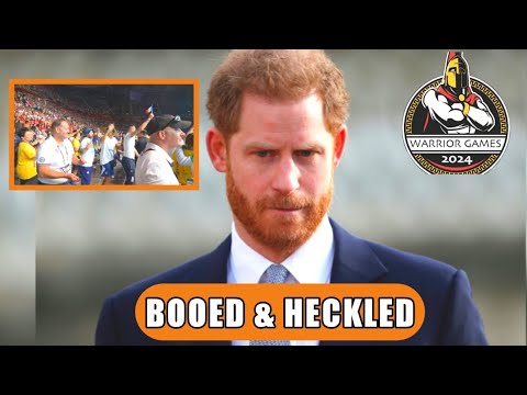 Harry BOOED & HECKLED By Angry Veterans At The Warrior Games 2024 As He Delivers Speech