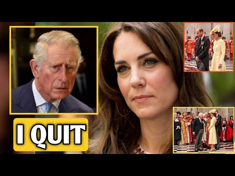 King Charles SHOCKED! Kate Cries As She Gives Up Her Royal Duties During Her Battle With Cancer