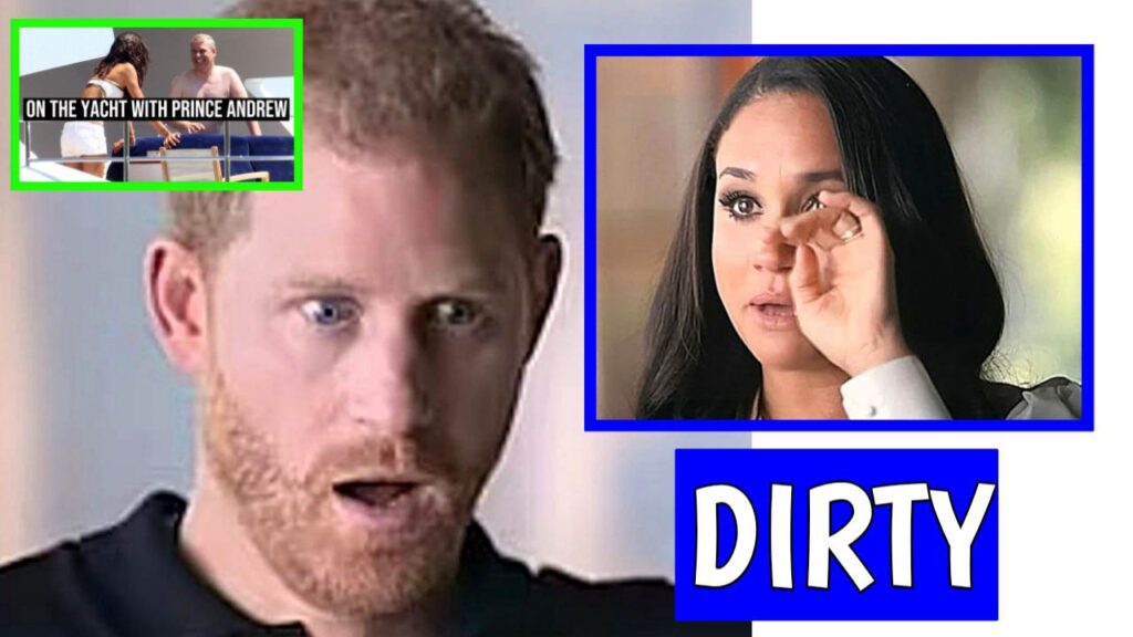 Prince Harry Furious As Markus Sends Him Intimate Videos Of Meghan Markle and Prince Andrew 