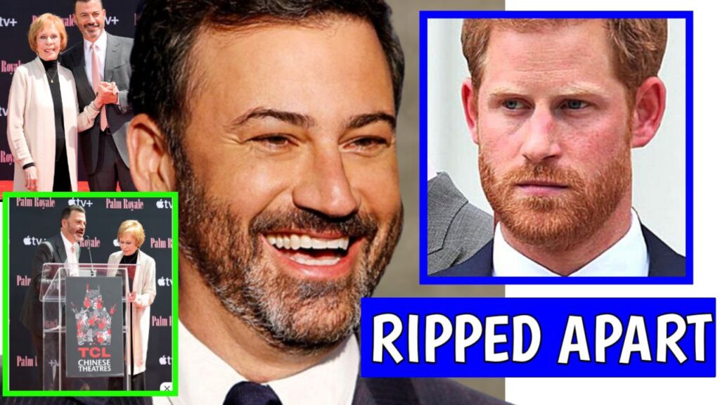 Jimmy Kimmel Roasts Prince Harry During Speech At Star Studded Handprint Ceremony 