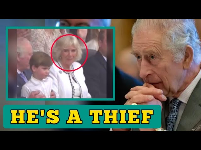 King Charles ACCUSES Prince Louis of Stealing Queen Camilla's Ring At Trooping The Color