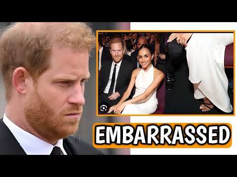 Prince Harry EMBARRASSED As Meghan Tells Him To Kneel Down And Kiss His Feets At Epsy Awards 2024