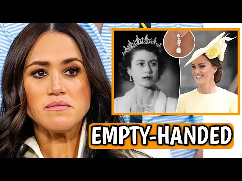 Meghan SCREAM IN RAGE As Kate INHERITS Queen's Favorite Pearl Necklace LEAVING Meghan EMPTY-HANDED