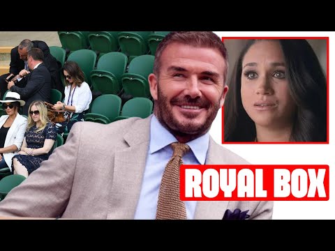 Meghan SEETHING As David Beckham TROLLING Her At Wimbledon: 'You're BANNED From Royal Box'