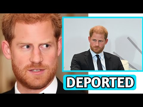 HARRY DEVASTATED! Prince Harry DEPORTED From US After His EVIL PAST Was EXPOSED