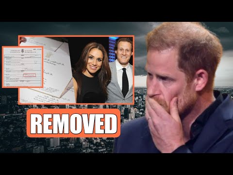 OMG!⛔ Meghan Includes Trevor's Name In Archie's Birth Certificate And REMOVES Harry's Name