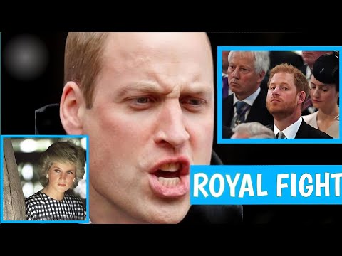 GET OUT OF OUR LIFE! William gets furious As Haz Brutally Use Diana To Destabilize the royal family.