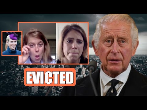 OMG!⛔ Princess Beatrice And Eugenie EVICTED From Royal House! Zara Tindall Promoted By King Charles