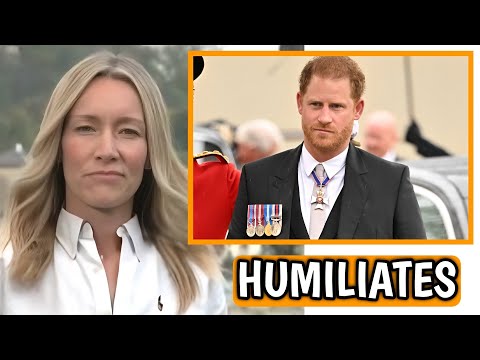 ITV News's Rebecca Barry HUMILIATES And Exposes Prince Harry EVIL DEEDS During Interview