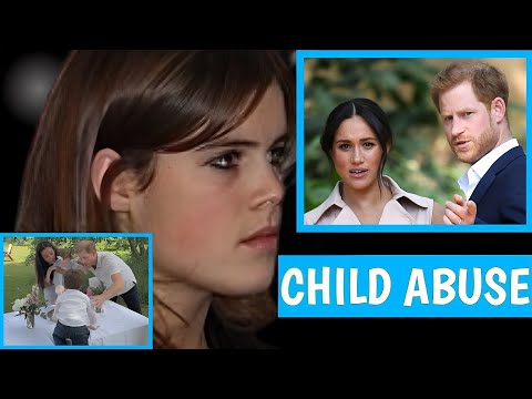 THIS IS NOT FAIR! Princess Eugenie Release Horrible Shots Of Meg And Harry Abusing Their kids.