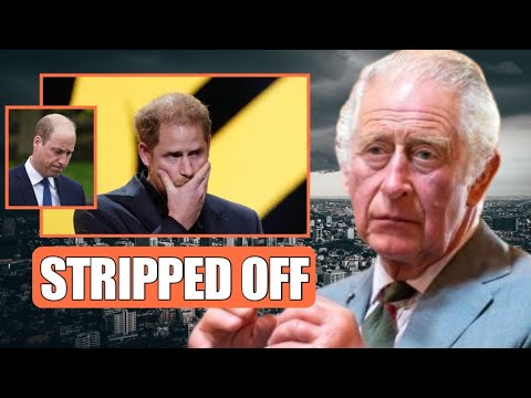 STRIPPED OFF!⛔ Harry DEVASTATED As William Convinces Charles And REMOVES His Royal Title