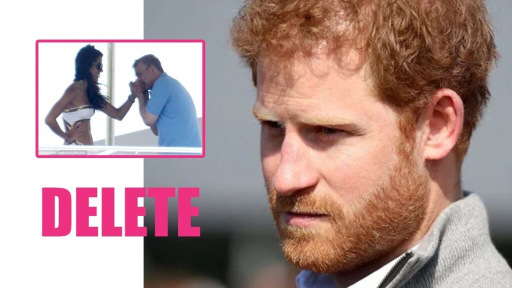 Prince Harry In Tears As Meghan Markle arkle Secretly Deletes All Photos Of Her and Prince Andrew 