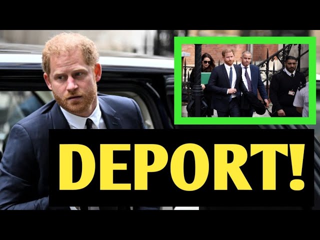 Prince Harry EVICTED From Montecito Mansion And DEPORTED From US After Shock Passport Details REVEAL