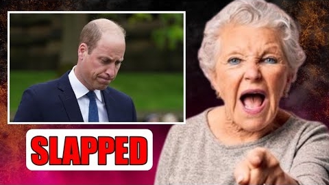 SLAPPED! FURIOUS WIDOW SLAPS PRINCE WILLIAM IN PUBLIC FOR STEPPING ON HER TOES! WILLIAM SCREAMS