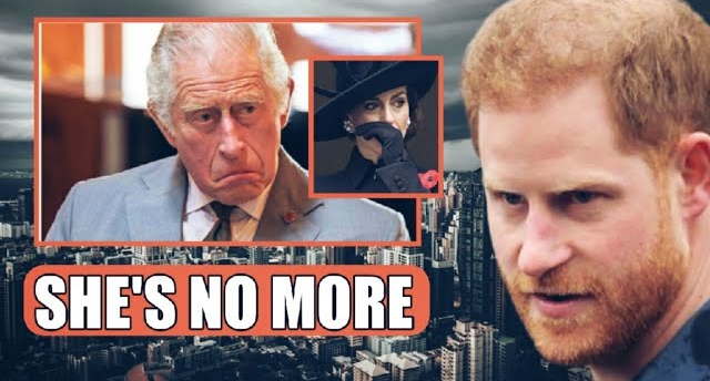 TRAGIC! Prince Harry Storms Buckingham Palace with News Kate No More, Prince William Hiding Her Death