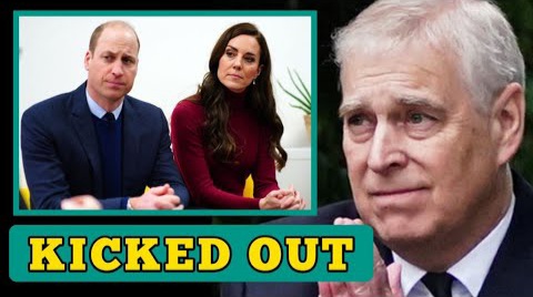 KICKED OUT! Kate Middleton And Prince William Gets Prince Andrew Jailed And KICKED OUT Of His Royal Lodge