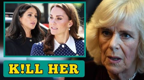 KILL her! Queen Camilla Sends Personal Letter To Meghan Markle Begging Her To Get Rid Of Kate Middleton By Any Means