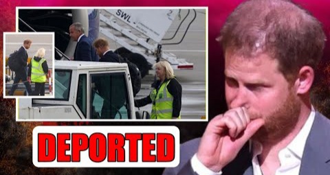 DEPORTED! Prince Harry In TEARS As HE'S DEPORTED From US And Is SEPARATED From His Wife And Children