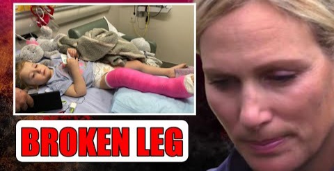 BROKEN LEGS! Zara Tindall In TEARS As Son Lucas HOSPITALIZED After FALLING From A Throw By Mike